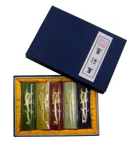 Creavvee 5 x 31 g chinesische Reibetusche in fünf Geschenkbox