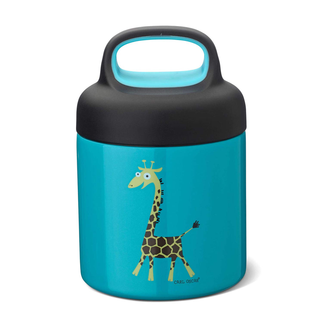 Carl Oscar Kleine Isolierflasche für Suppe, Obstsalat, Nudeln etc. für Kinder, Edelstahl, doppelwand
