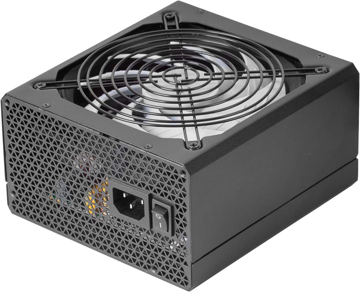 Tacens Radix VII AG 600, Vollmodulares 600W ATX-Netzteil, 10 Jahre Garantie, 80Plus Silver, 87% Wirk