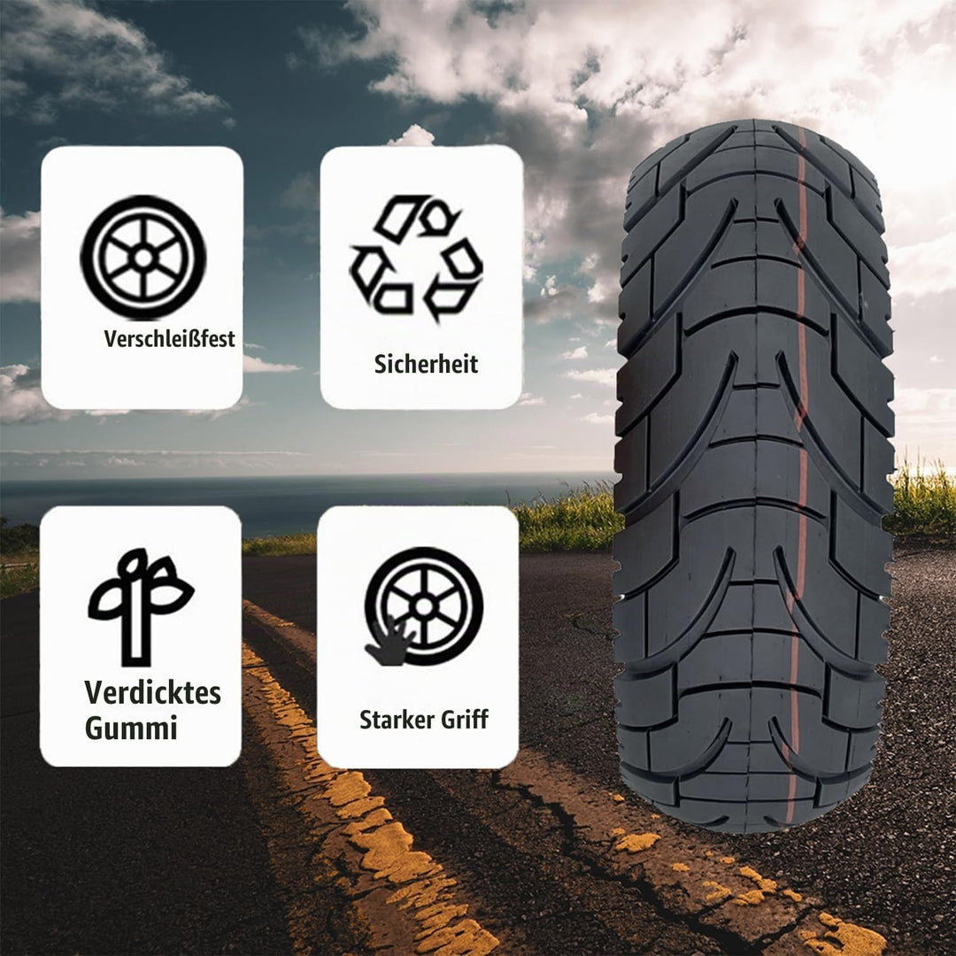 10 Zoll E Scooter Reifen 10x3.0 Zoll Off Road City Road Luftreifen Ersatz Verdickte Luftreifen Innen