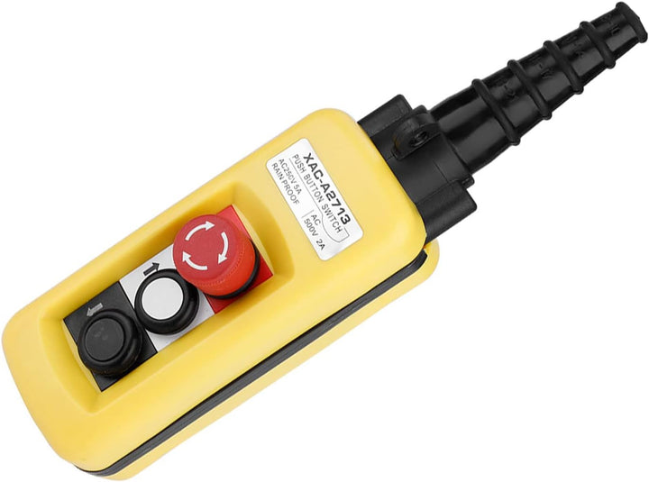 Crane Hoist Control, XAC-A2713 Crane Kettenzug Druckschalter Heben Anhänger Controller mit Not-Aus 2