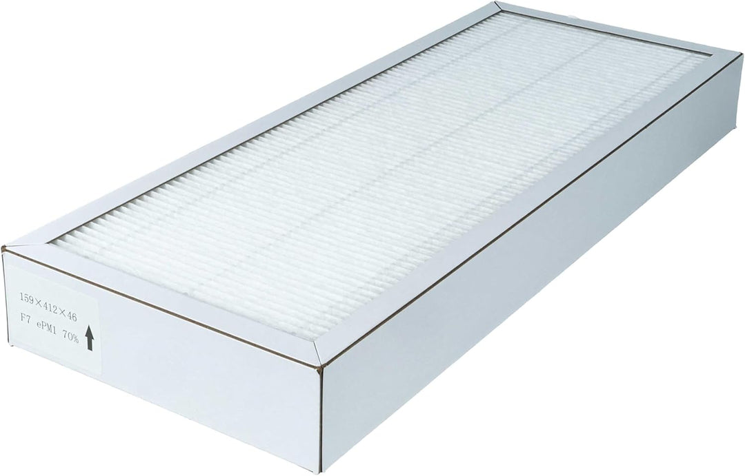 vhbw Filterset kompatibel mit Pluggit Avent P310 Lüftungsgerät - Luftfilter G4 / F7 (2 Stück), Weiss