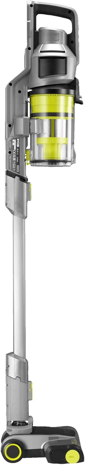 RYOBI 18 V ONE+ Akku-Staubsauger RSVS18-0, 30 AW Saugleistung, Dual-Zyklonen, HEPA-Filter, LED-Düse,