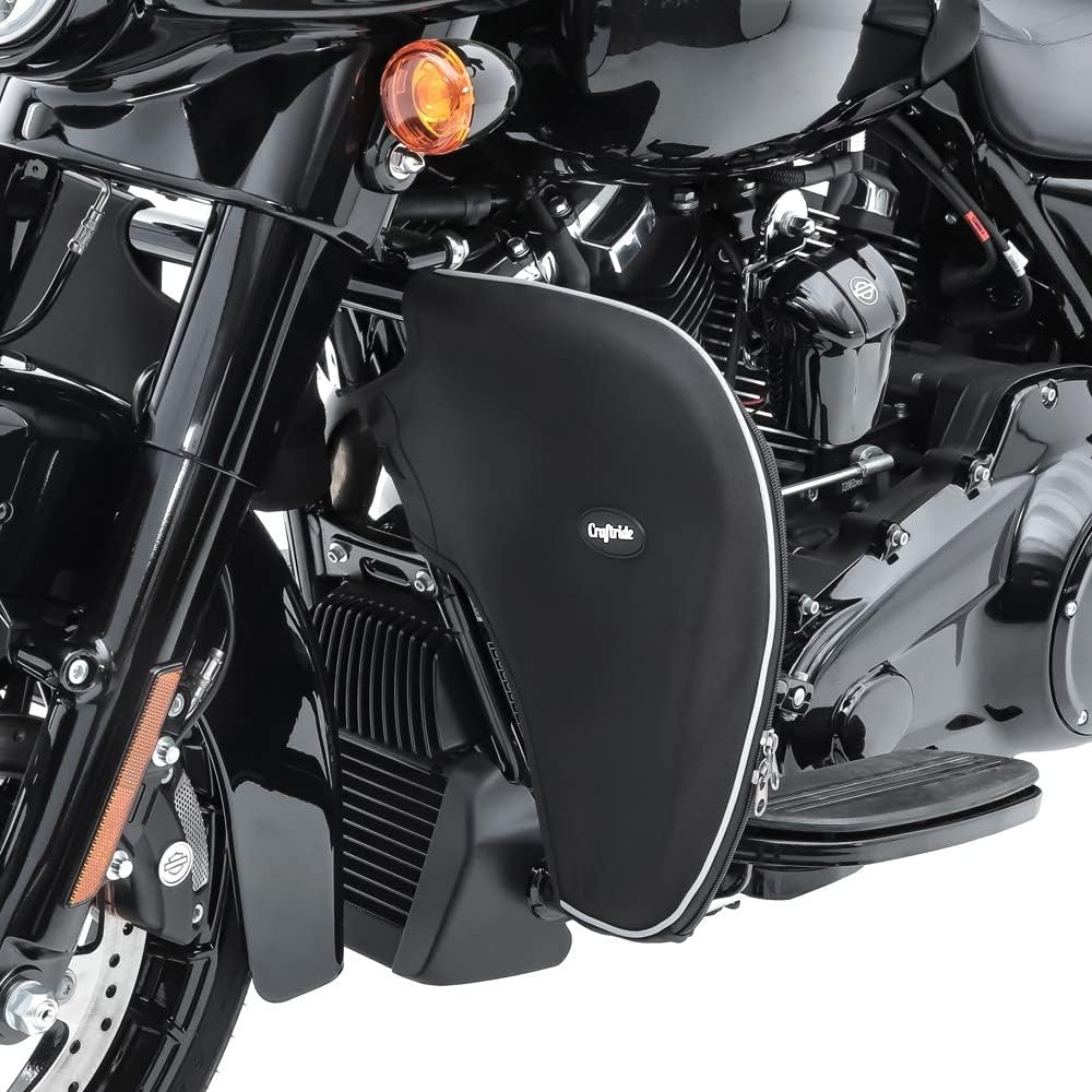 Sturzbügel Spritzschutz kompatibel mit Harley Davidson Street Glide 06-22 Beinwärmer