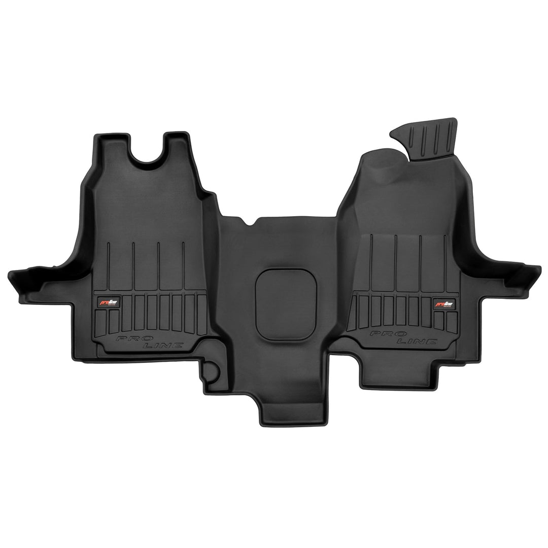 M MOTOS Gummimatten Auto Fussmatte passt für Ford Transit V 2000-2013 Verbessern Sie Ihren Reisekomf