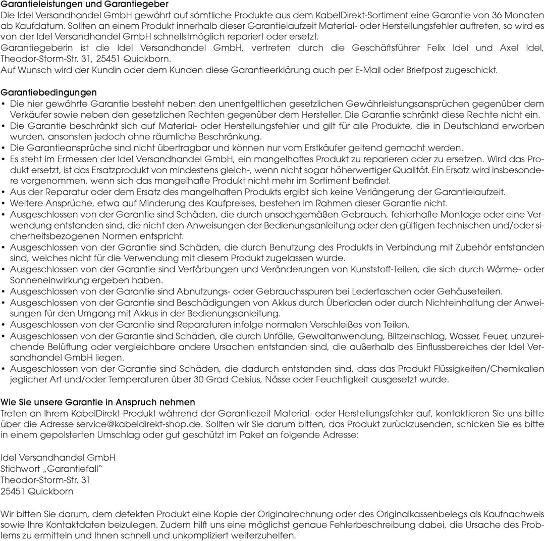 KabelDirekt – 4K Antennenkabel, Koaxialkabel, TV Kabel Nylon – 7,5 m – Fernsehkabel mit bruchfestem