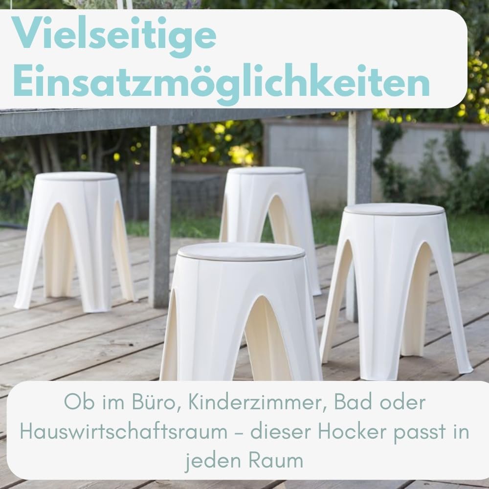 GarPet Hocker Schminktisch Duschhocker Sitzhocker mit drehbarer Sitzfläche Schminkstuhl Drehhocker S