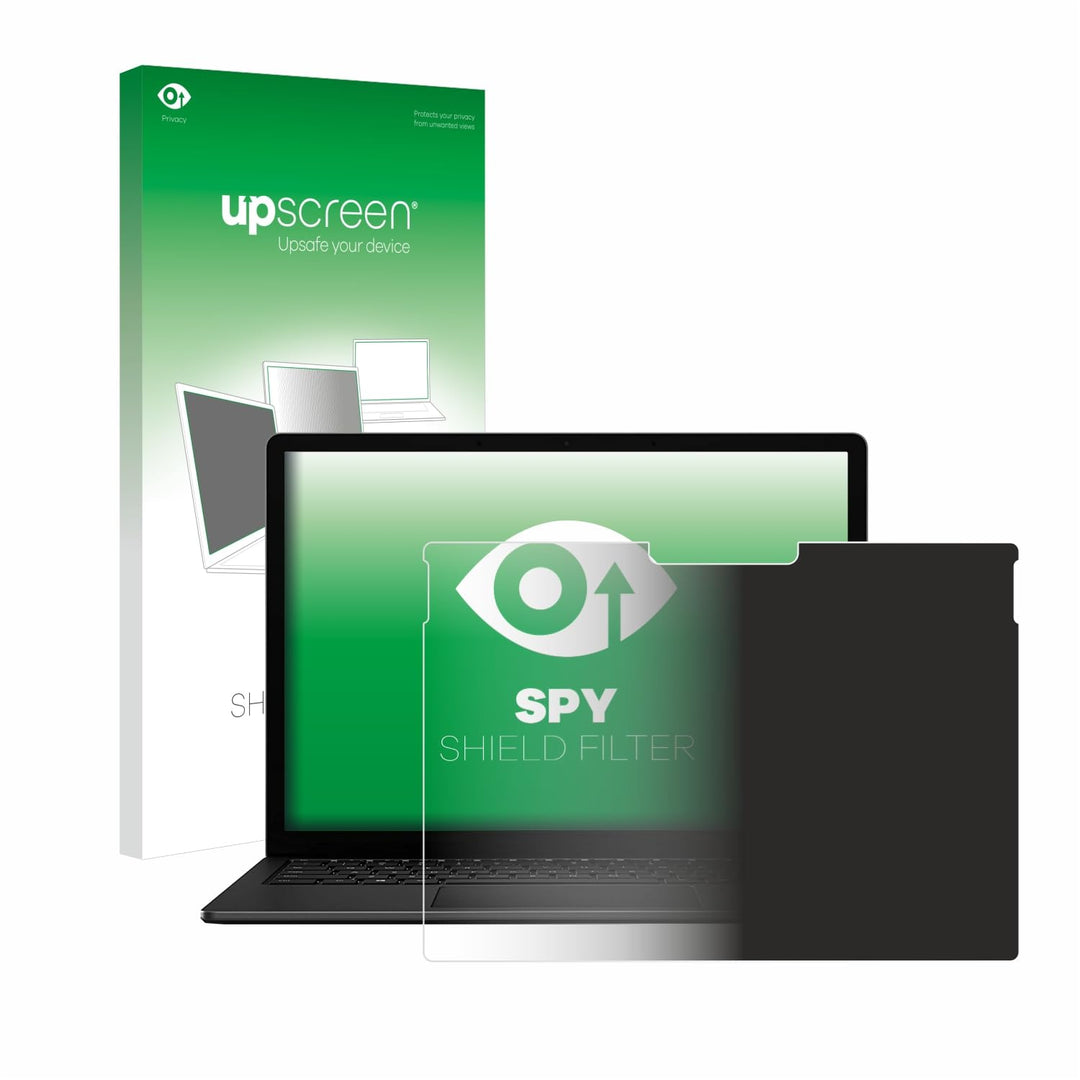 upscreen Blickschutzfilter für Microsoft Surface Book 3 13.5" Privacy Filter Blickschutzfolie Sichts