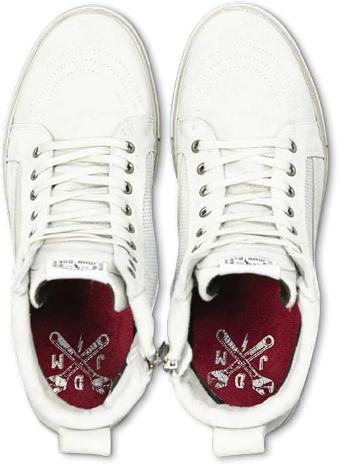 JOHN DOE Motorradschuh Neo | XTM Made with DuPont Kevlar | Threepoint Protection| Rutschfeste Sohle