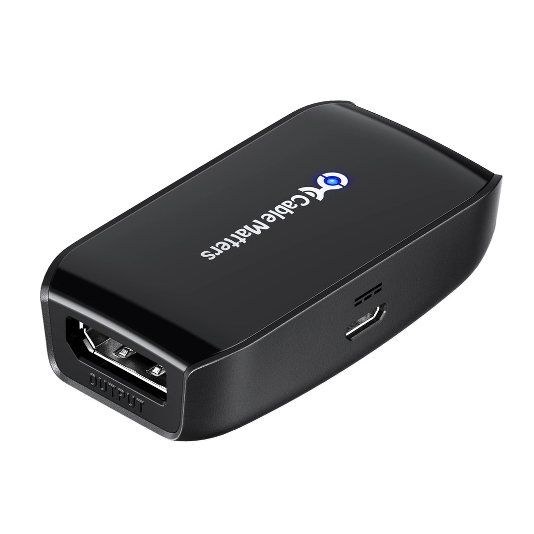 Cable Matters 8K DisplayPort Repeater aktiv für Oculus Rift S (DisplayPort Signalverstärker, Display