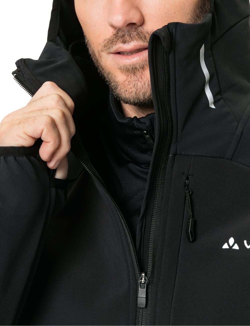 VAUDE Herren Men's Larice Jacket V Jacke S Schwarz, S Schwarz