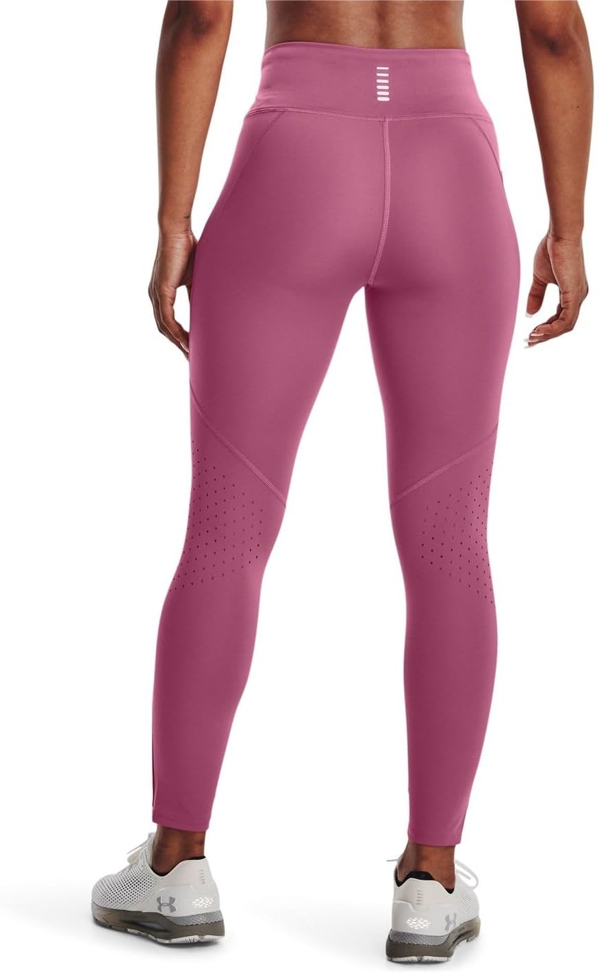 Under Armour Damen Warmup Bottoms Women's Ua Fly Fast 3.0 Ankle Tights XS Pace Pink, XS Pace Pink