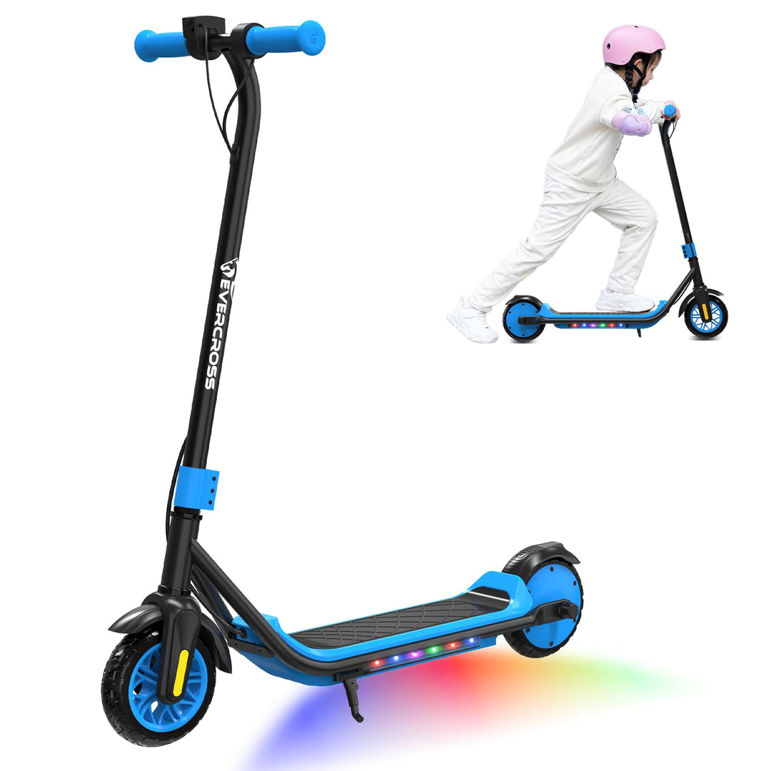EVERCROSS Elektroroller für Kinder, 7" Leichter Elektroroller für Kinder 6-12 Jahren, Elektroscooter