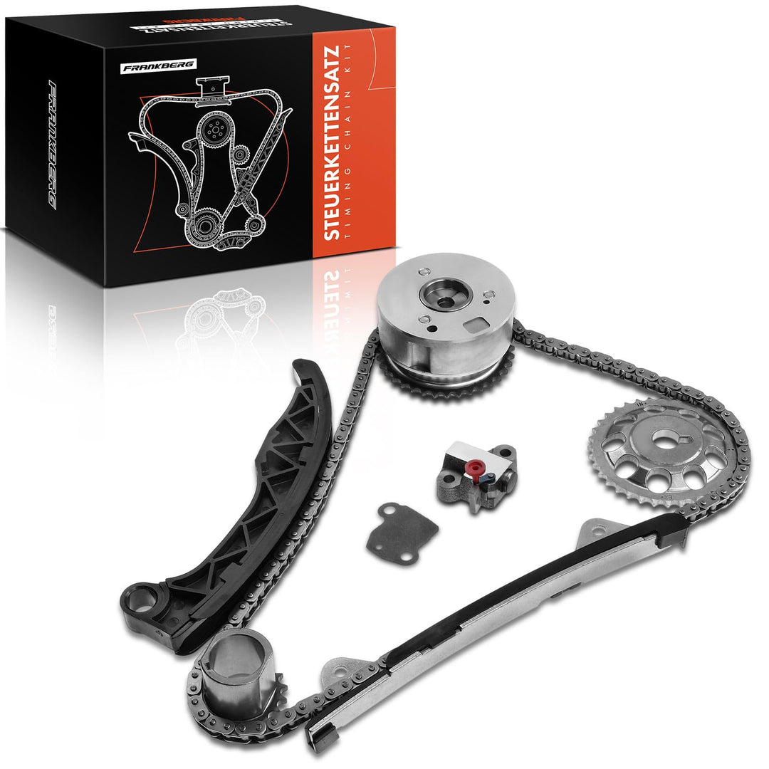 Frankberg Steuerkettensatz Kompatibel mit Cuore VII S-i-r-i-o-n 107 C1 Justy IV Aygo IQ Yaris 1.0L B