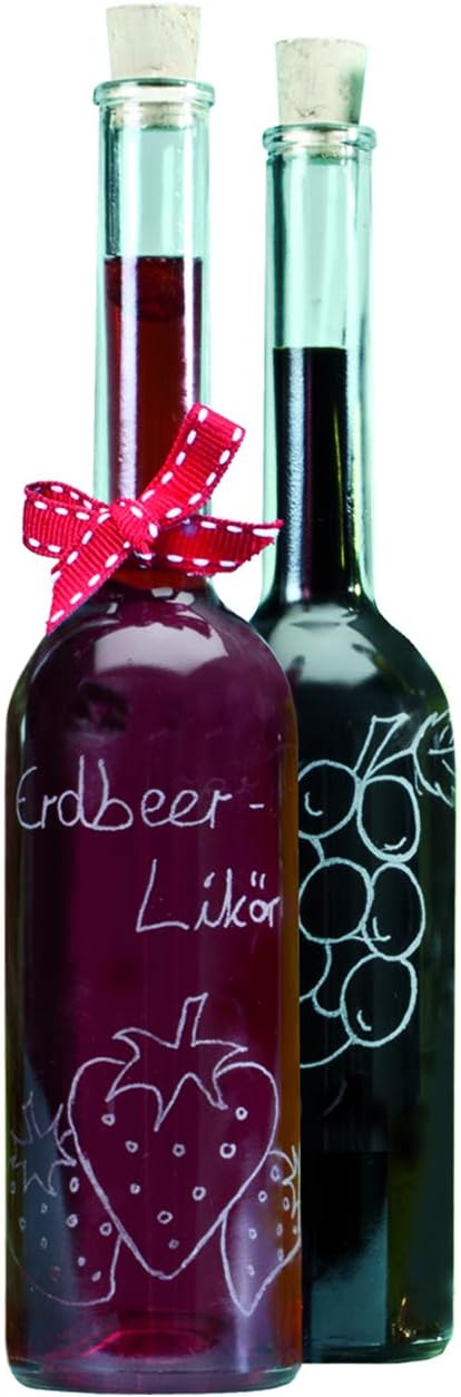 Pebaro 0357 Bastelset Glasritzen, batteriebetriebener Gravierstift, 3 Schleifstifte, 2 Gläser, inkl.