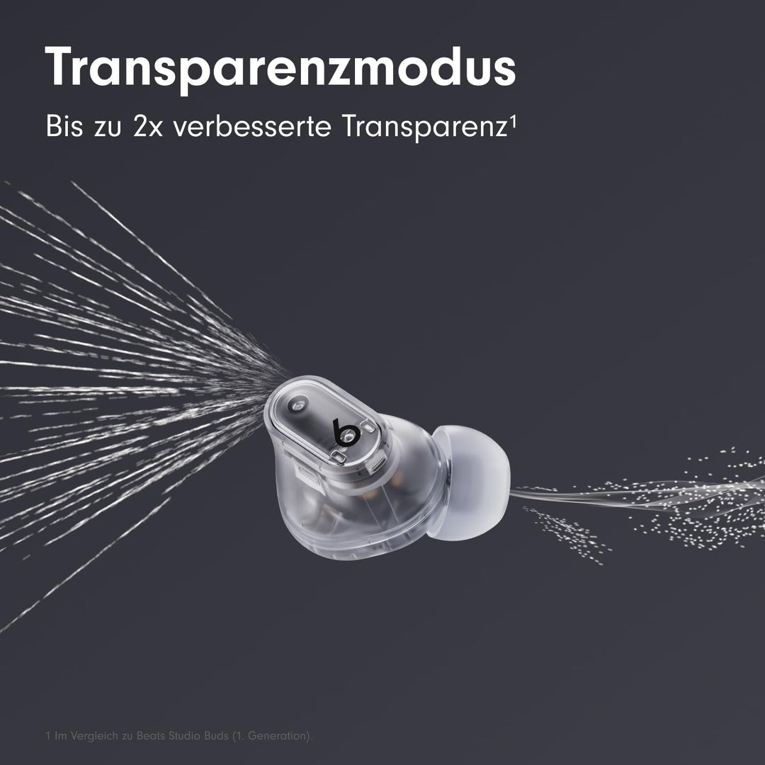 Beats Studio Buds + | Komplett kabellose Noise Cancelling In-Ear Kopfhörer, verbesserte Apple & Andr