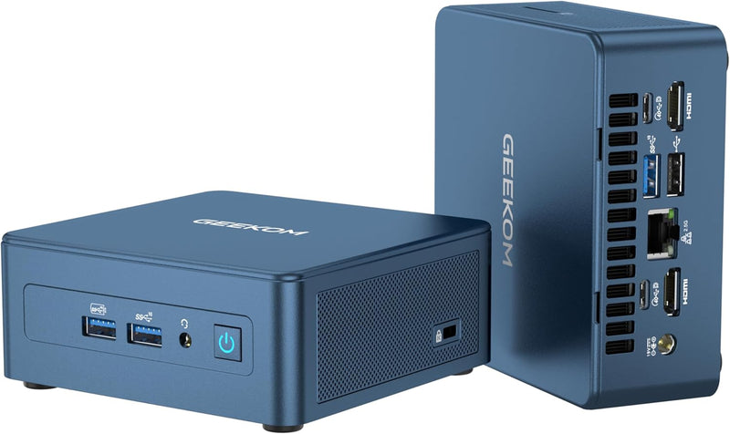 GEEKOM NUC Mini PC Mini IT13, 13. Gen Intel i7-13620H (10 Kerne, 16 Threads, bis zu 4,9 GHz) Mini Co