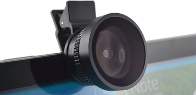 System-S Fischaugen und Makro 37 mm Linse mit Clip für Smartphone