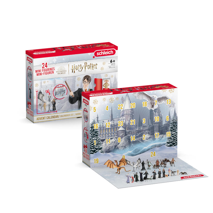 Schleich 99175 Harry Potter Adventskalender 2024, ab 6 Jahren, Harry Potter, Playset, 37 x 9 x 28,7