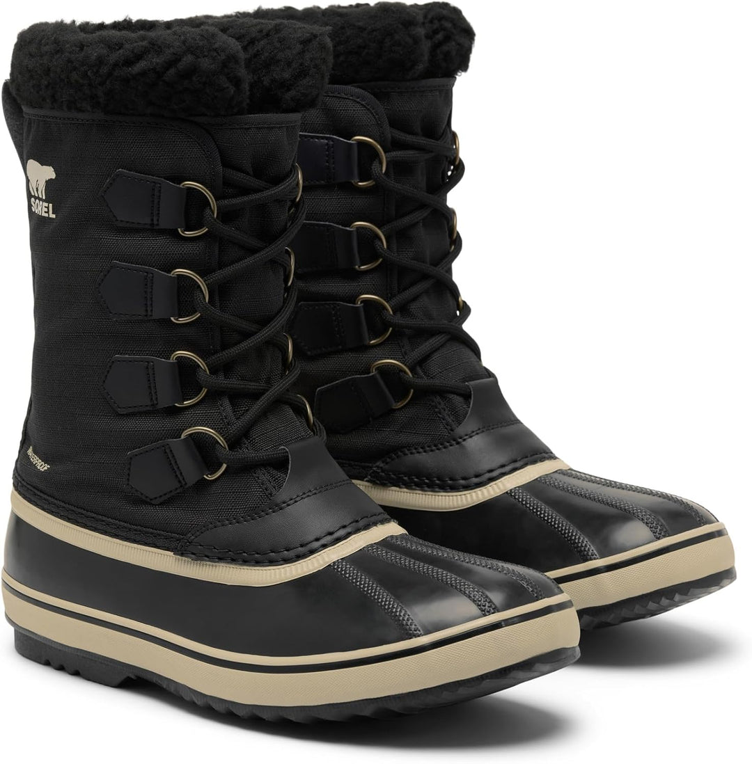 Sorel Herren 1964 Pac Nylon Wp Schneestiefel 40 EU Black Ancient Fossil Collection 2024 2025, 40 EU