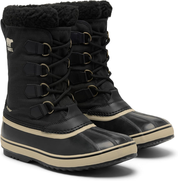 Sorel Herren 1964 Pac Nylon Wp Schneestiefel 40 EU Black Ancient Fossil Collection 2024 2025, 40 EU