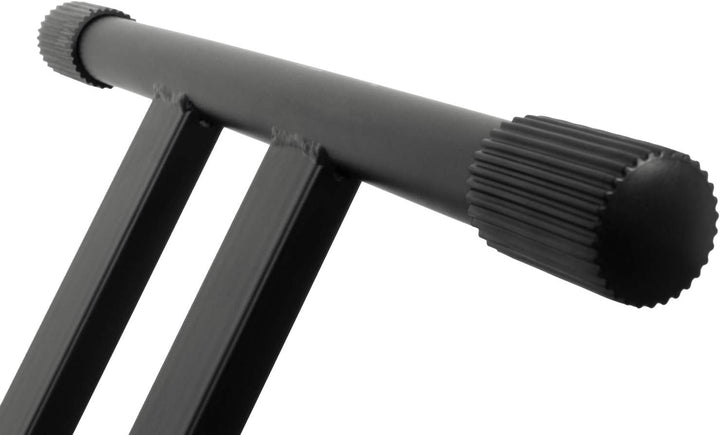 CASCHA Double X-Frame Keyboard Ständer höhenverstellbar aus Metall I Keyboard Stand Gestell für Keyb