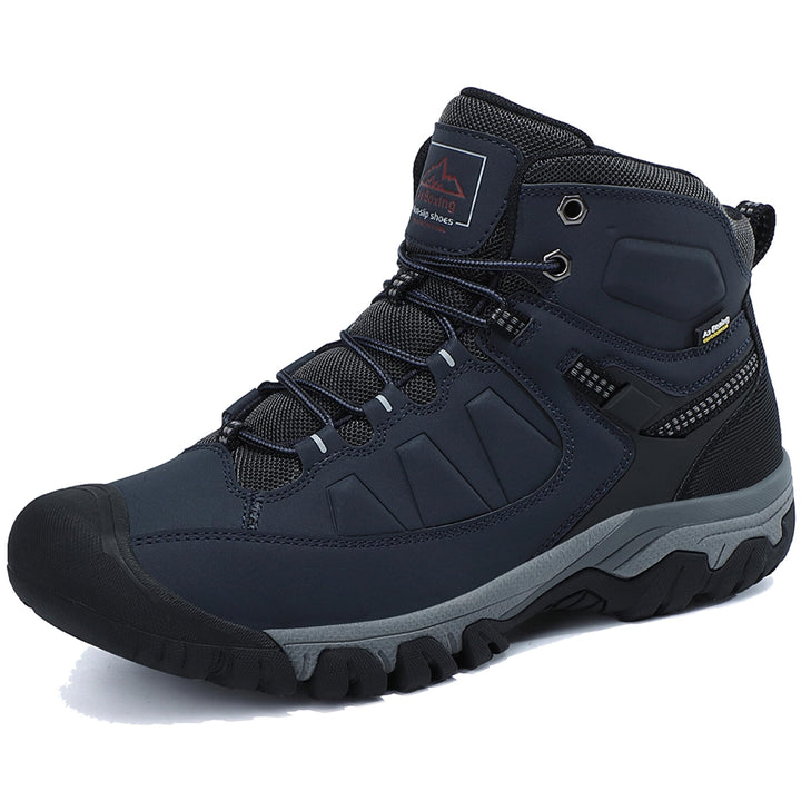 AX BOXING Winterschuhe Herren Gefüttert Winterstiefel Warm Wanderschuhe Draussen Winterboots Rutschf