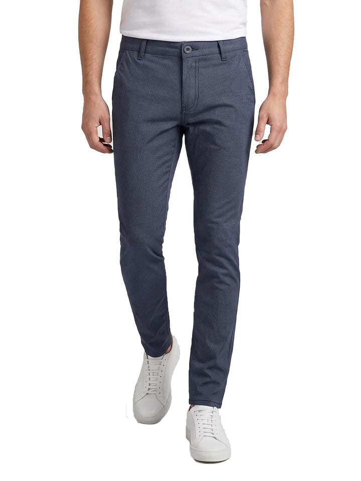 Rock Creek Herren Chino Hose Slim Fit Business Hosen RC-2154 29W / 30L Blau, 29W / 30L Blau