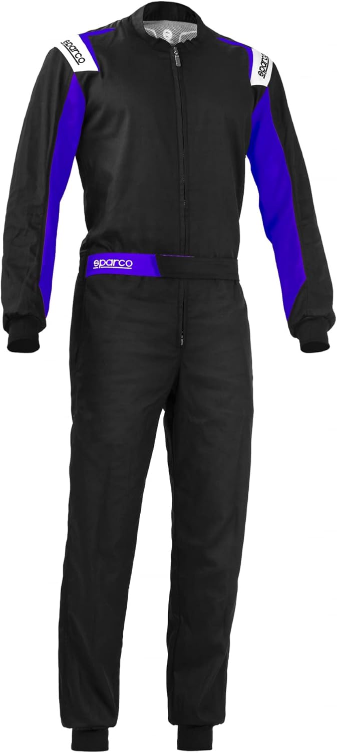 Sparco Unisex Rookie Kartanzug (1er Pack), Blck/Elc