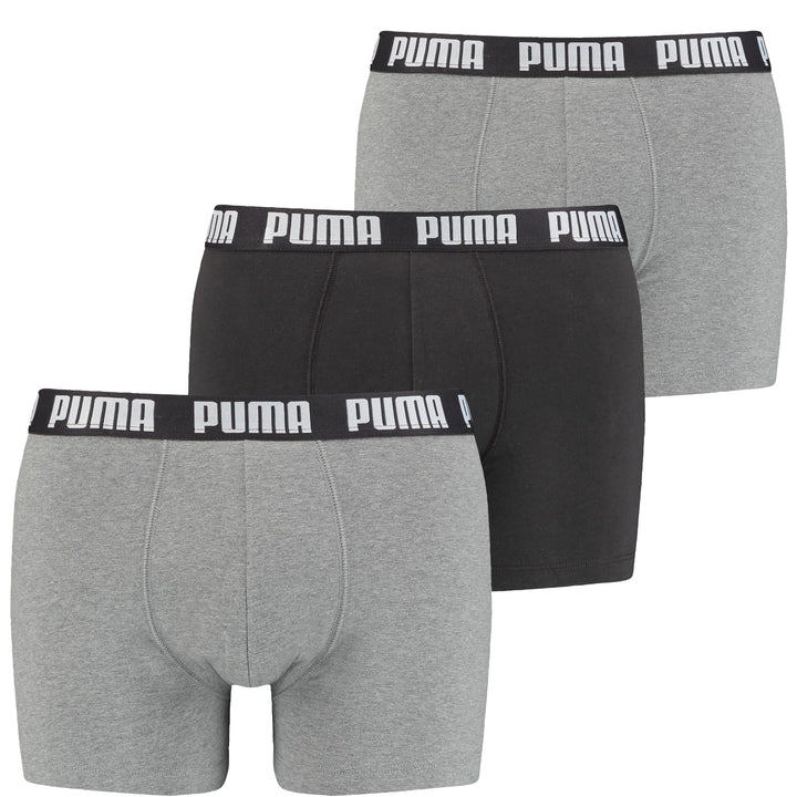 PUMA Herren Boxershorts (3er Pack) M Grey Combo, M Grey Combo