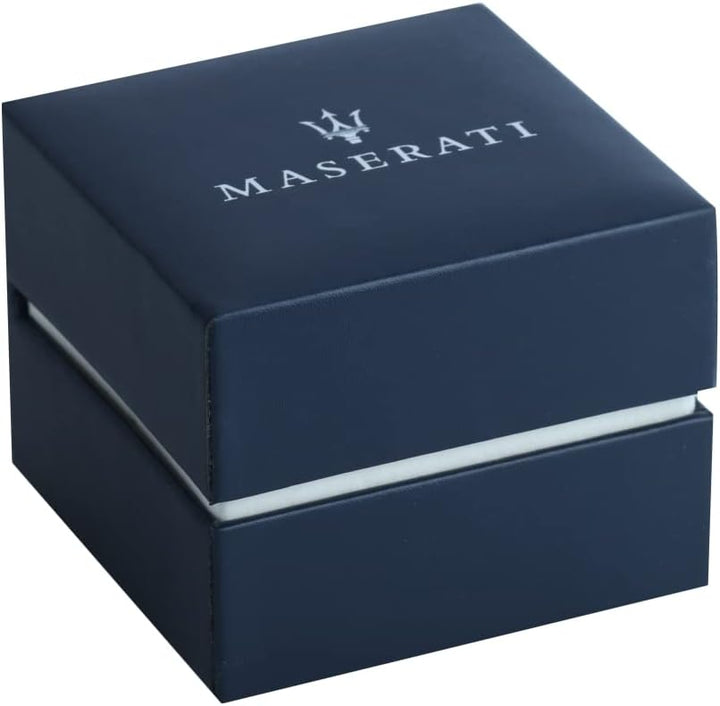 Maserati Jewels Herren Armband aus Stahl, IP GUN, CZ - JM222AVC06