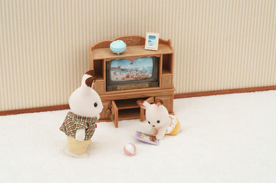 Sylvanian Families 5339 Landhaus Wohnzimmer - Puppenhaus Einrichtung Möbel Einzigartig, Einzigartig