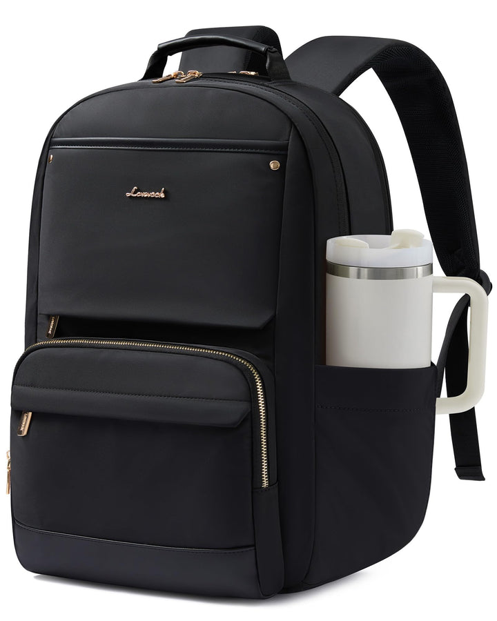 LOVEVOOK Rucksack Damen, 15,6 Zoll Laptop Schulrucksack Teenager Wasserdicht Schultasche mit Grossem