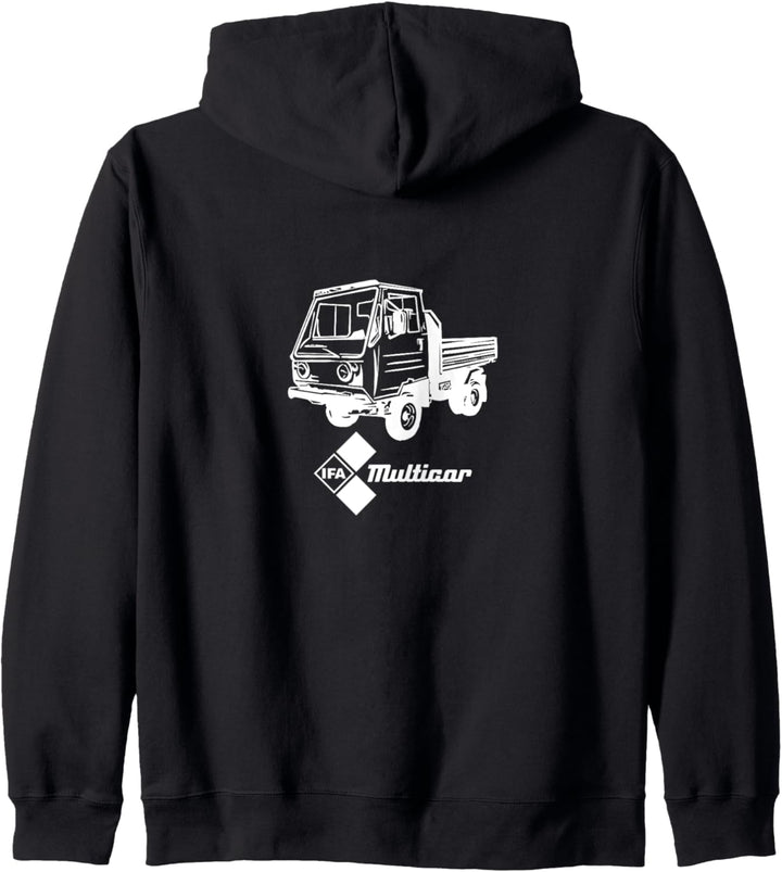 Multicar IFA DDR Ostdeutsch Nutzfahrzeug M22 M25 M26 Kipper Kapuzenjacke