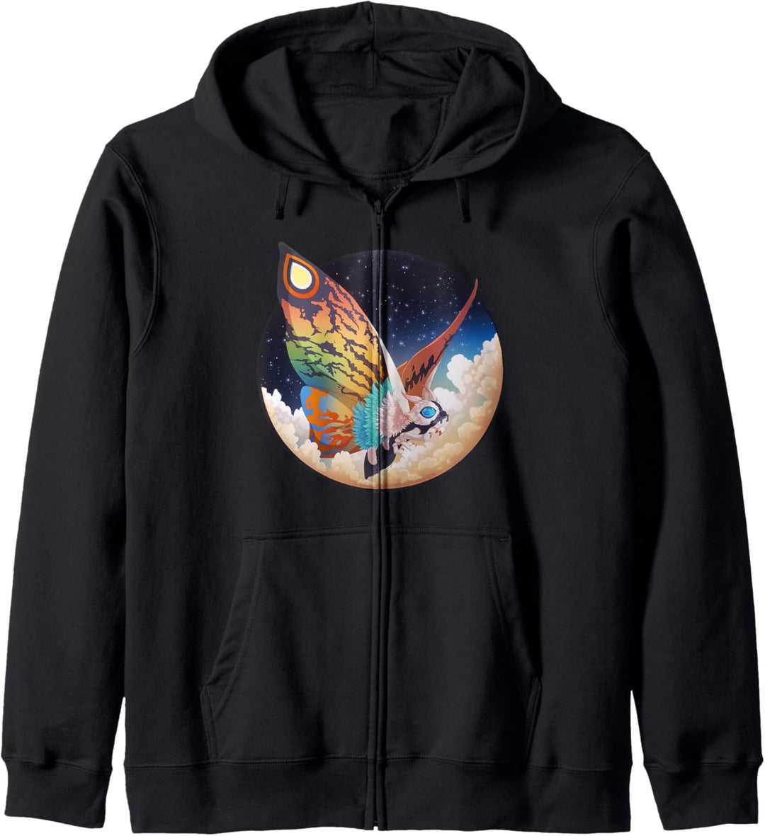 Mothra im Vintage-Stil - Mothra Kaiju Monster Kapuzenjacke