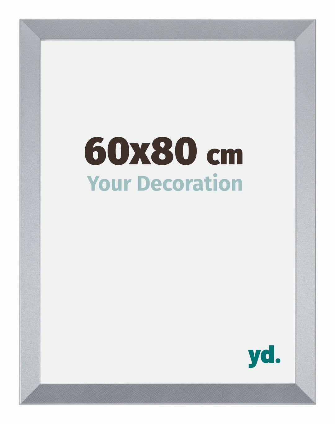 yd. Your Decoration - Bilderrahmen 60,00x80,00 cm - Bilderrahmen aus MDF mit Acrylglas - Antireflex