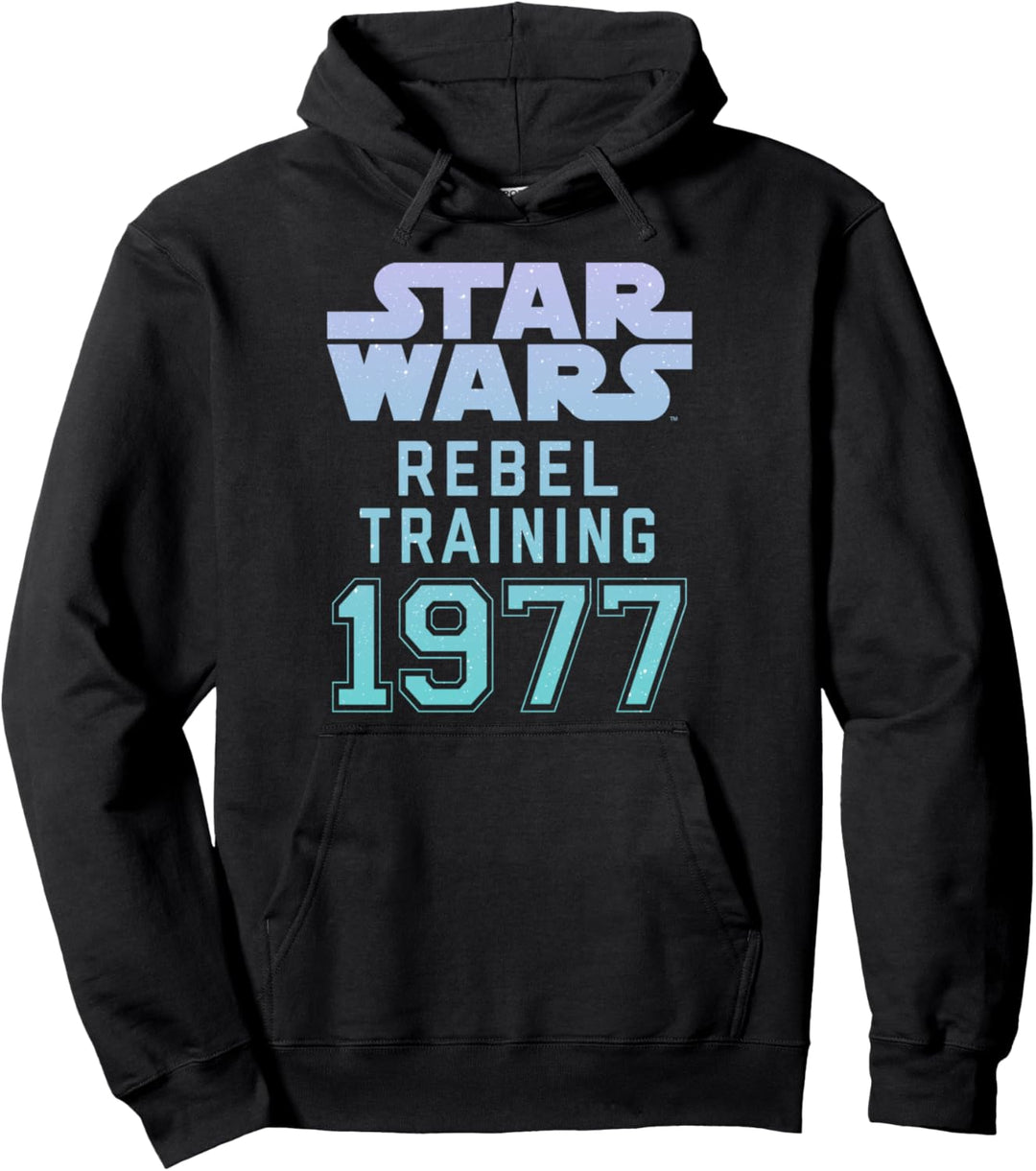 Star Wars Rebel Training 1997 Blue Fade Pullover Hoodie