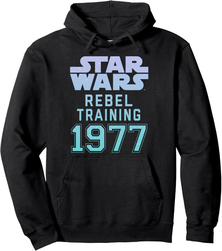 Star Wars Rebel Training 1997 Blue Fade Pullover Hoodie
