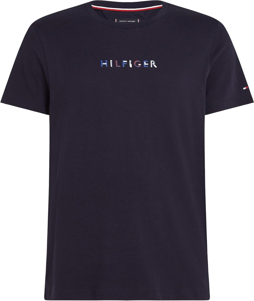Tommy Hilfiger Herren Kurzarm T-Shirts XS Blau (Desert Sky), XS Blau (Desert Sky)