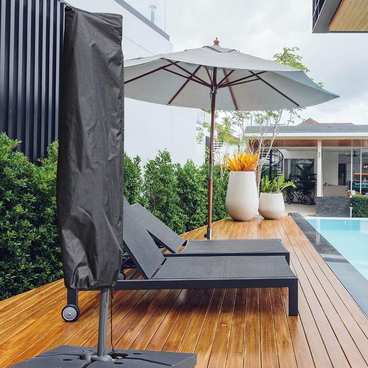 Sonnenschirmhülle Terrassenschirm Abdeckungen für Sonnenschirm 153x30x30cm Wasserdicht Reissfest 600