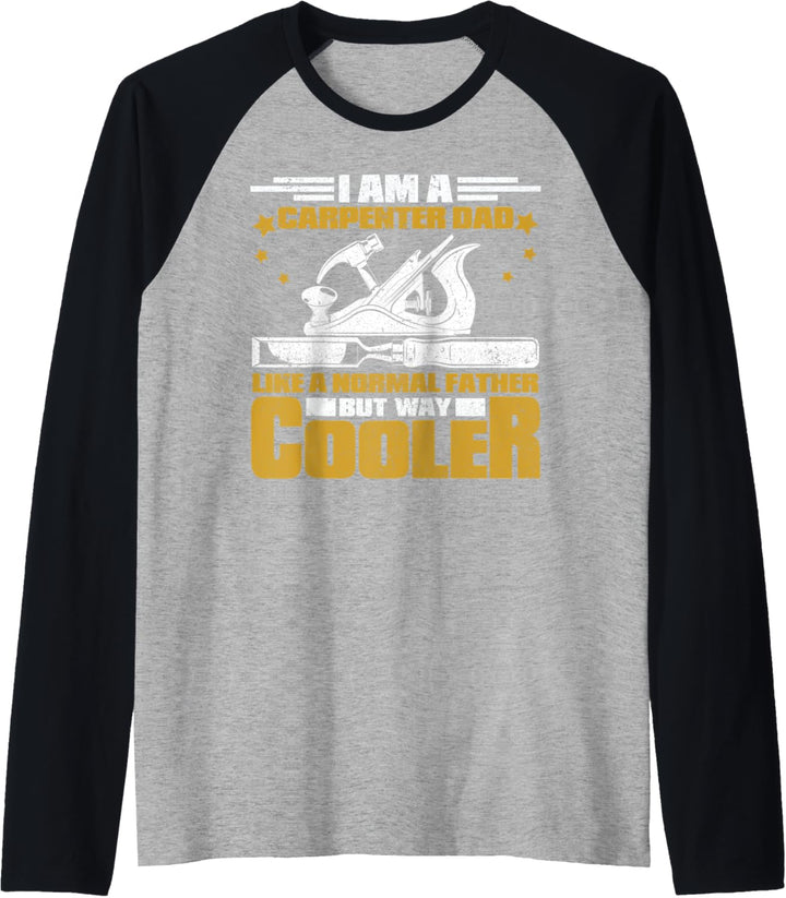 Tischler Papa Vater Zimmerer - Schreiner Meister Zimmermann Raglan