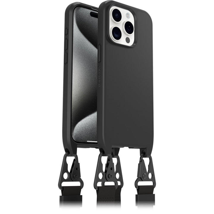 OtterBox React Lanyard Hülle mit MagSafe für iPhone 15 Pro, schützende Hülle mit verstellbarem und a