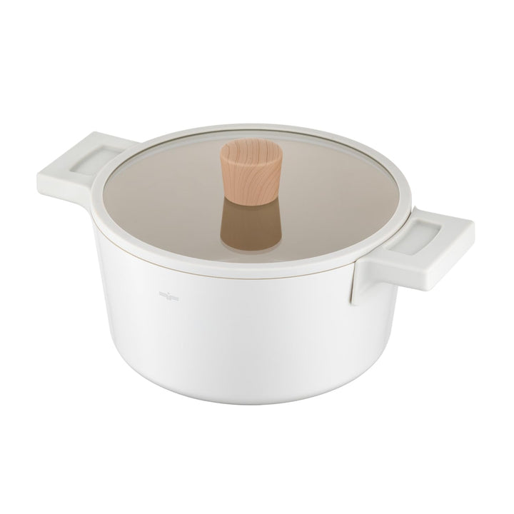 FLORINA Nube Aluminium-Topf | 20 cm | 2,8 l | Induktionsgeeignet | Kratzfeste Keramikbeschichtung |