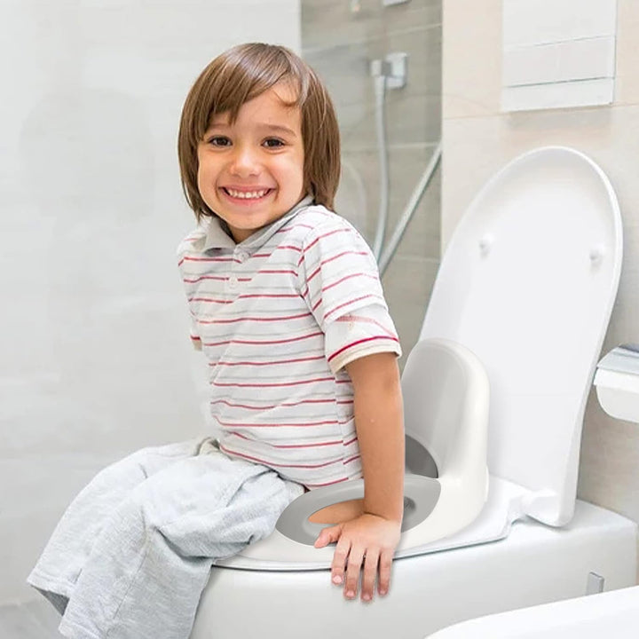Kinder Toilettensitz WC Sitz, Baby Training Toilettentrainer, Kloaufsatz Kinder mit Anti-Rutsch Grif