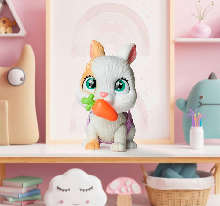 Simba 105953052 – Pamper Petz Hase, mit Trink- und Nässfunktion, Spielzeughase für Kinder ab 3 Jahre