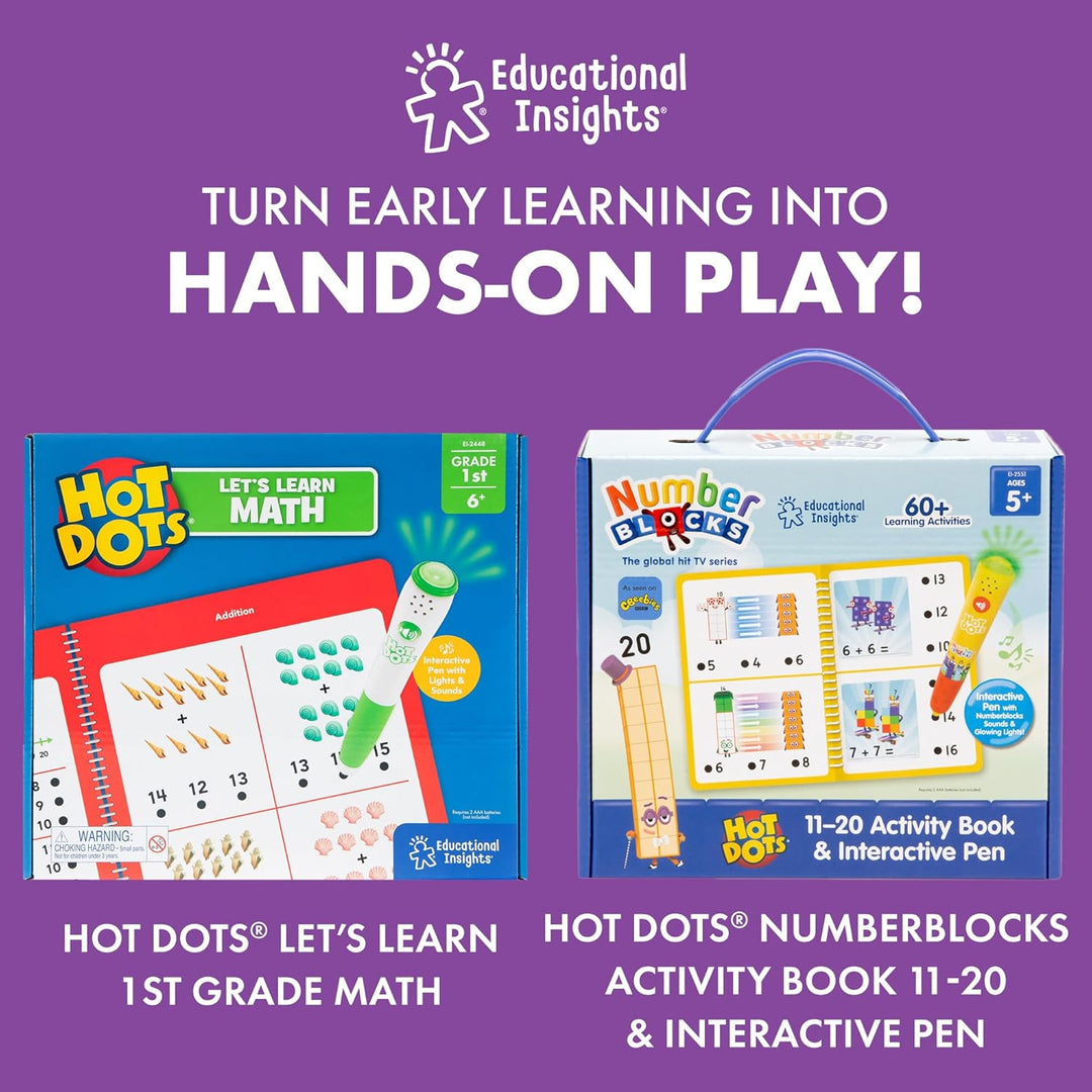 Learning Resources EI-2447 Hot Dots Wir wollen lesen Lernen, Grundschule, Aktivitätsbuch u. interakt