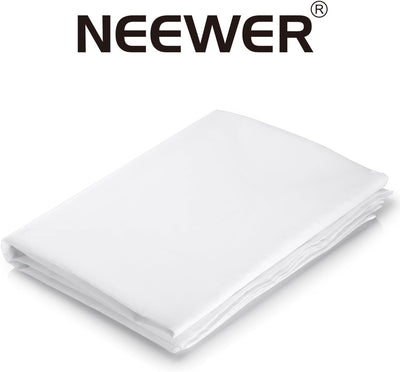 Neewer Diffusionsstoff für die Fotografie, 6 x 1,5 Meter, Nylon, Seide, Weiss, Nahtlos, Softbox, Lic