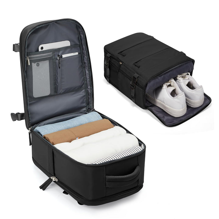 BJLFS Vakuum Rucksack Handgepäck mit Vakuumsystem Ryanair Handgepäck Reiserucksack Airbag Rucksack m