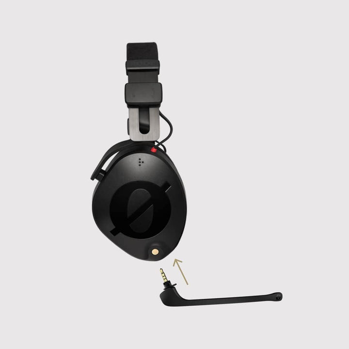 Rode NTH-MIC Headset-Mikrofon für NTH-100 Kopfhörer + keepdrum Soft-Case
