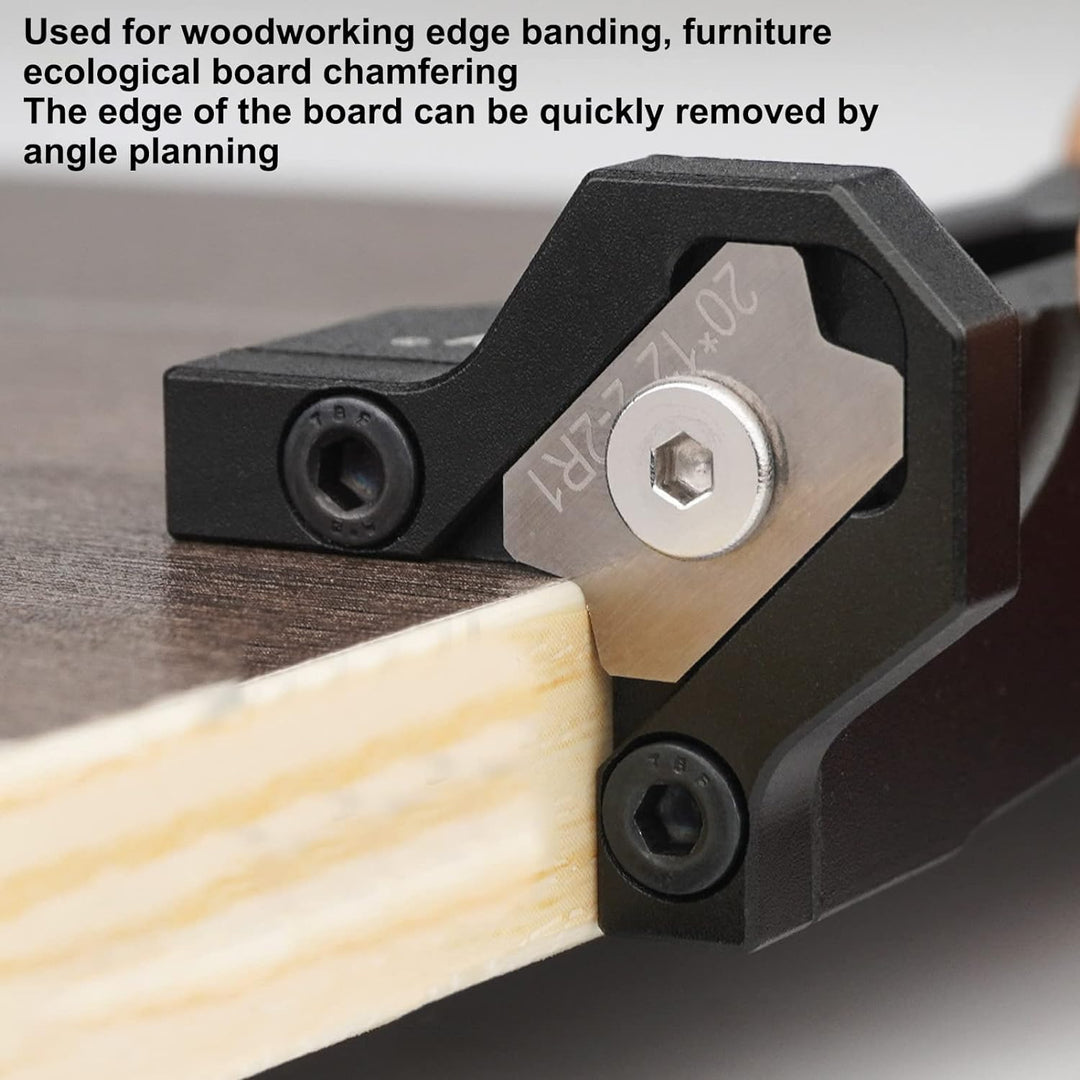 Kantenbandschneider, Mini-Holzkantenbandschneider Aus Aluminiumlegierung, Holzbearbeitungs-Handhobel